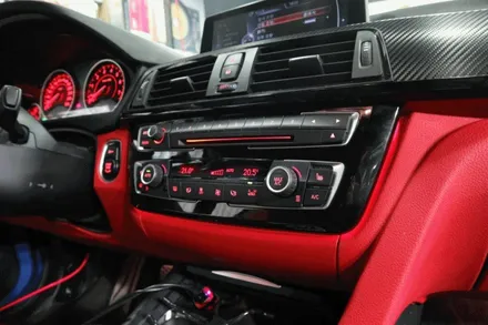 부산BMW F33 428i 컨버터블 공조기엠비언트 퍼포먼스 사이드데칼