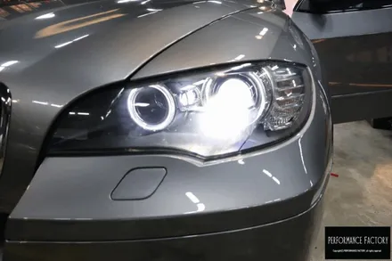 부산 BMW E70 X5M 링마커 엔젤아이 교체