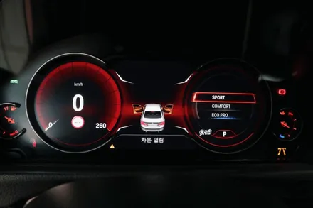 부산BMW 320d 6WB LCD계기판 디지털계기판 엠비언트 센터엠비언트
