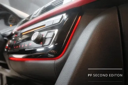 BMW F34 3GT 엠비언트 칩교환/무빙도어스커프/도어스팟램프