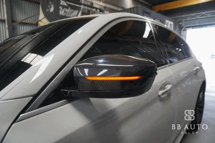 BMW G30 5시리즈 카본사이드미러 사이드 리피터 턴시그널 BMW코딩