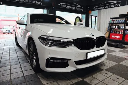 부산BMW G30 520d,  PPF 생활보호패키지 심장폭행 카본 스포일러