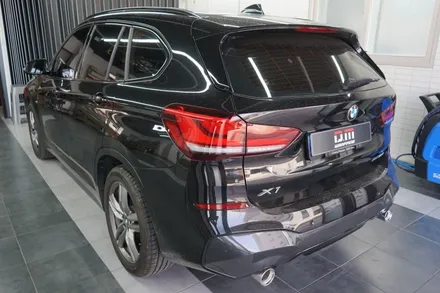 대구랩핑 BMW X1 블랙에서 락그레이로 전체랩핑 시공하기 / 대구 달서구
