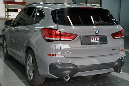 대구랩핑 BMW X1 블랙에서 락그레이로 전체랩핑 시공하기 / 대구 달서구