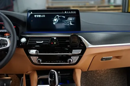 대구랩핑/ BMW 5시리즈 실내랩핑/ 디엠 달서점 / 대구 달서구