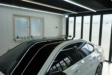 대구랩핑/ Bmw 5시리즈 루프스킨 / 디엠 달서점 / 달서구 자동차 래핑 전문 / 대구 달서구