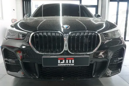 대구랩핑 BMW X1 블랙에서 락그레이로 전체랩핑 시공하기 / 대구 달서구