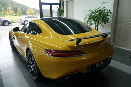 대구랩핑 / 벤츠 amg gts 그릴.엠블럼 크롬죽이기 랩핑 / 대구 달서구