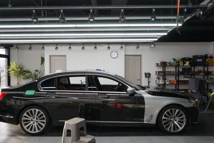 대구랩핑 / Bmw 7시리즈 750Li 전체랩핑 시공 / 디엠 달서점 / 대구 달서구
