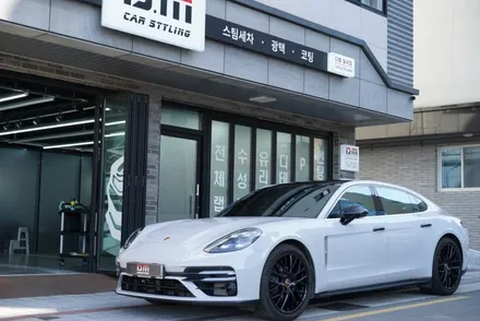 대구 랩핑 포르쉐 파나메라4 전체 랩핑과 휠도색  완벽 시공기 / 대구 달서구