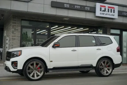 대구랩핑 / 모하비 더마스터 전체 크롬죽이기 랩핑 / 디엠 달서점 / 대구 달서구