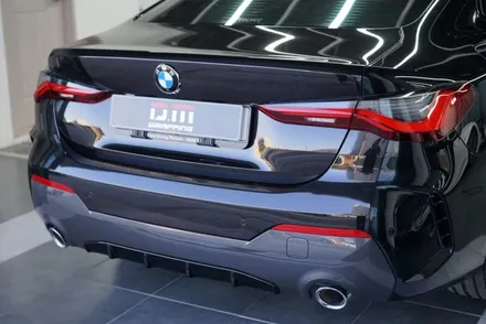 그릴 랩핑으로 bmw 4시리즈 올블랙 만들기 / 대구 달서구