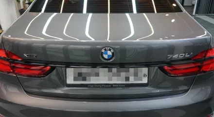 [대구랩핑] 크롬죽이기 Bmw 7시리즈 740Li 부분랩핑 /[디엠달서점][달서구 랩핑 전문][전체크롬죽이기] / 대구 달서구