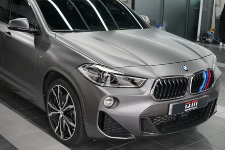 대구 랩핑 BMW X2M 사틴그레이로 전체랩핑 / 디엠달서점 / 대구 달서구