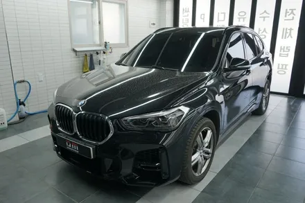 대구랩핑 BMW X1 블랙에서 락그레이로 전체랩핑 시공하기 / 대구 달서구