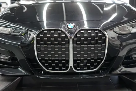 그릴 랩핑으로 bmw 4시리즈 올블랙 만들기 / 대구 달서구