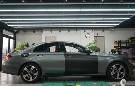 대구랩핑 / 벤츠 E300 전체랩핑 / [디엠 달서점] 달서구 랩핑 전문 / 대구 달서구