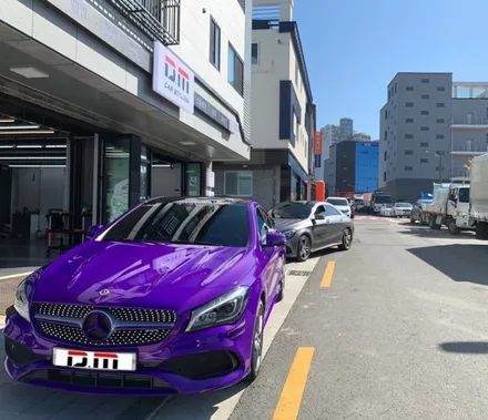 대구랩핑 / 대구 벤츠 cla 전체랩핑 / 디엠달서점 / 자동차래핑 / 대구 달서구