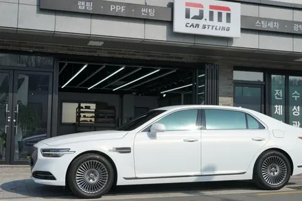 대구랩핑 / 제네시스 G90 전체랩핑 시공 / 디엠 달서점 / 대구 달서구