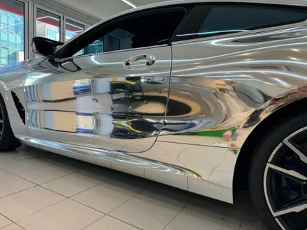 BMW 850i 미러크롬 전체랩핑 - 강남랩핑 / 서울 서초구