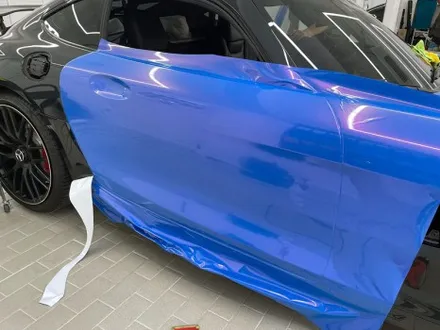 벤츠 AMG GT 전체랩핑 - 강남랩핑, 양재동 랩핑 / 서울 서초구