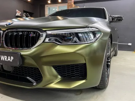 BMW M5 전체 랩핑 - 양재동 랩핑 / 서울 서초구