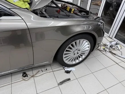 벤츠 s350d 전체 랩핑 - 양재동 랩핑, PPF / 서울 서초구 양재동