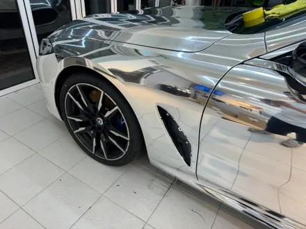 BMW 850i 미러크롬 전체랩핑 - 강남랩핑 / 서울 서초구