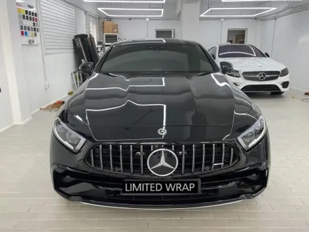 벤츠 CLS53 AMG 전체랩핑 - 서초구 랩핑, 양재동 랩핑 / 서울 서초구