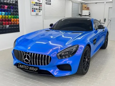 벤츠 AMG GT 전체랩핑 - 강남랩핑, 양재동 랩핑 / 서울 서초구