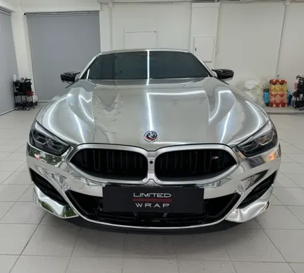 BMW 850i 미러크롬 전체랩핑 - 강남랩핑 / 서울 서초구