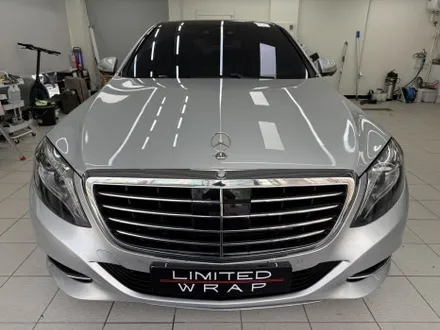 벤츠 s350d 전체 랩핑 - 양재동 랩핑, PPF / 서울 서초구 양재동