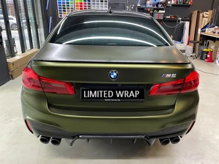 BMW M5 전체 랩핑 - 양재동 랩핑 / 서울 서초구