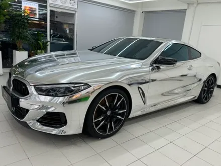 BMW 850i 미러크롬 전체랩핑 - 강남랩핑 / 서울 서초구