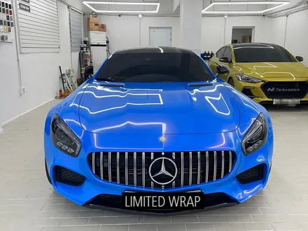벤츠 AMG GT 전체랩핑 - 강남랩핑, 양재동 랩핑 / 서울 서초구