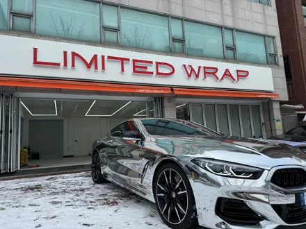 BMW 850i 미러크롬 전체랩핑 - 강남랩핑 / 서울 서초구