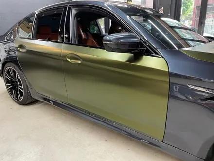 BMW M5 전체 랩핑 - 양재동 랩핑 / 서울 서초구