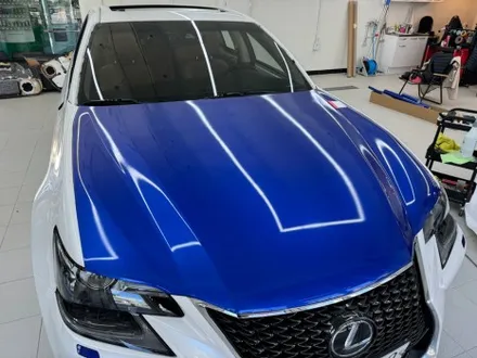 렉서스 GS300 3M 코스믹블루 전체랩핑 - 강남 랩핑샵 ,양재동랩핑샵 / 서울 서초구