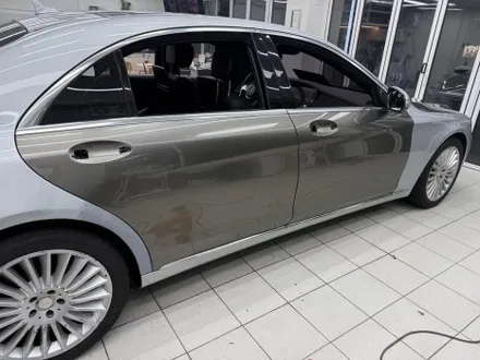 벤츠 s350d 전체 랩핑 - 양재동 랩핑, PPF / 서울 서초구 양재동