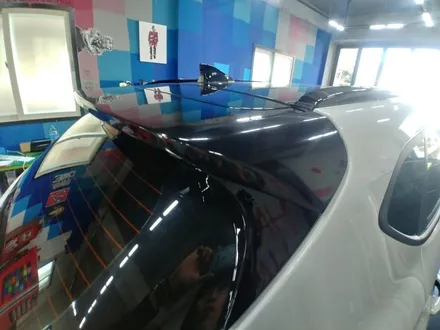 현대 올 뉴 투싼 순정 스포일러 랩핑 / 창원시 마산회원구