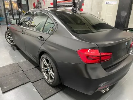 ☆BMW 3시리즈 사틴블랙 전체랩핑은 창원 랩몬스터☆ / 창원시 마산회원구