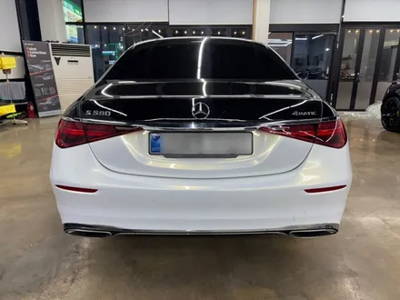 ☆벤츠 S580 화이트& 블랙 투톤랩핑은 창원 랩몬스터☆ / 창원시 마산회원구