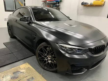 ☆BMW M4컴페티션 사틴블랙 전체랩핑은 창원 랩몬스터☆ / 창원시 마산회원구