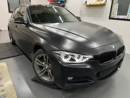 ☆BMW 3시리즈 사틴블랙 전체랩핑은 창원 랩몬스터☆ / 창원시 마산회원구
