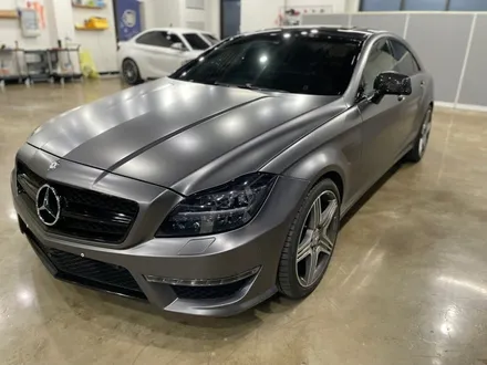 ☆벤츠CLS63AMG 다크그레이 랩핑 창원 랩몬스터☆ / 창원시 마산회원구