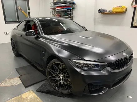☆BMW M4컴페티션 사틴블랙 전체랩핑은 창원 랩몬스터☆ / 창원시 마산회원구