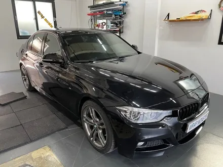 ☆BMW 3시리즈 사틴블랙 전체랩핑은 창원 랩몬스터☆ / 창원시 마산회원구