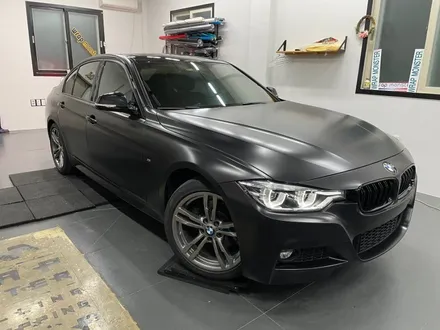 ☆BMW 3시리즈 사틴블랙 전체랩핑은 창원 랩몬스터☆ / 창원시 마산회원구