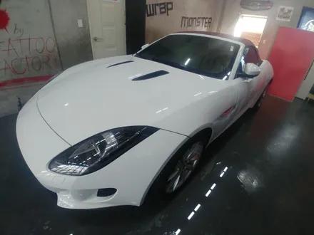 창원 재규어F-TYPE 레드크롬 전체랩핑 / 창원시 마산회원구