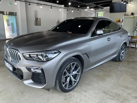 ☆BMW X6 무광 알루미늄 화이트 전체 랩핑은 창원 랩몬스터☆ / 창원시 마산회원구